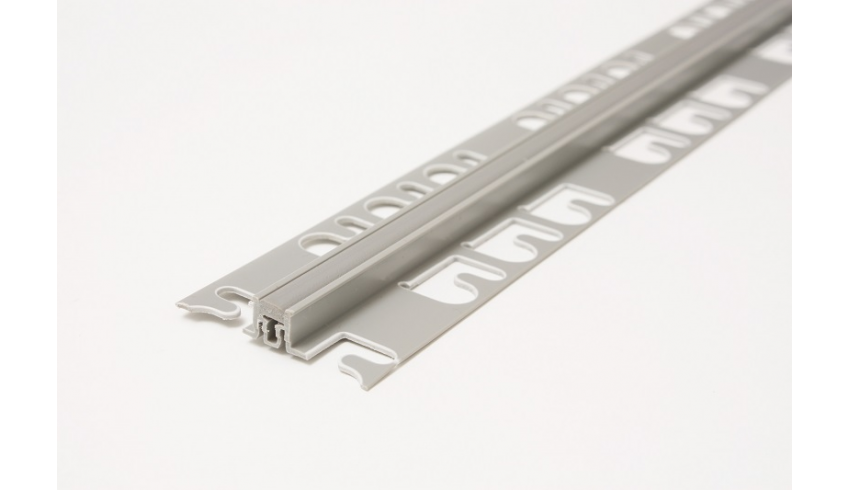 Dilatation PVC profile with 10mm base